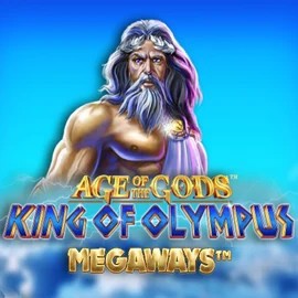 Age Of The Gods: King of Olympus Megaways logo – Slots by Origins at CrownPlay Casino