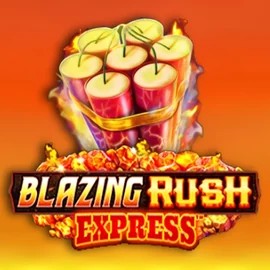 Blazing Rush Express by AreaVegas, showcased at ccrownplay.com – game logo