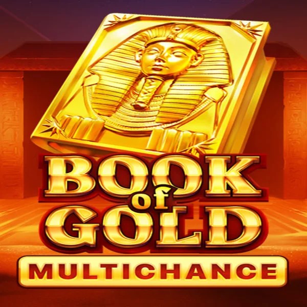 Book of Gold Multichance by Playson, showcased at ccrownplay.com – game logo