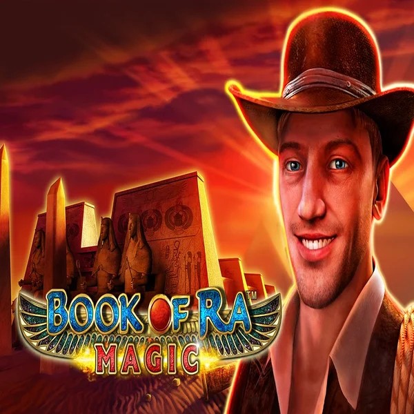Book of Ra Magic game by Greentube – logo hosted on CrownPlay Casino