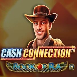 Cash Connection Book Of Ra logo by Novomatic at CrownPlay Casino