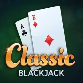 Classic Blackjack logo – Table Games by Red Tiger Gaming at CrownPlay Casino