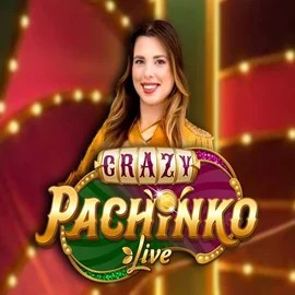 Try Crazy Pachinko slot by Evolution on ccrownplay.com – logo image
