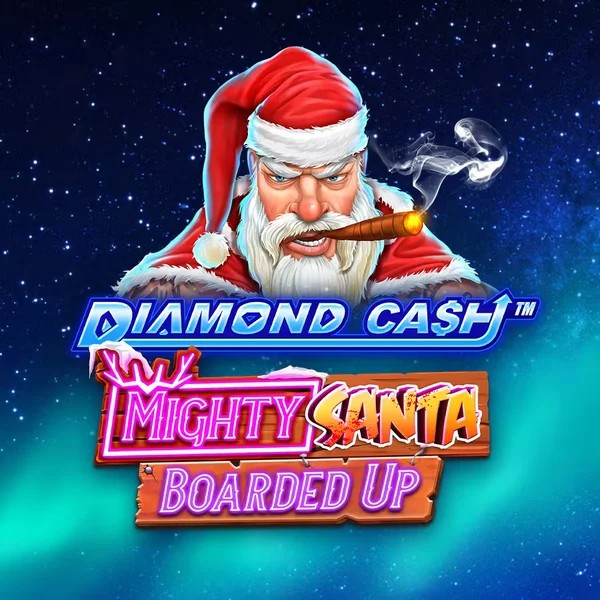 Play Diamond Cash Mighty Santa Boarded Up slot by Greentube on ccrownplay.com