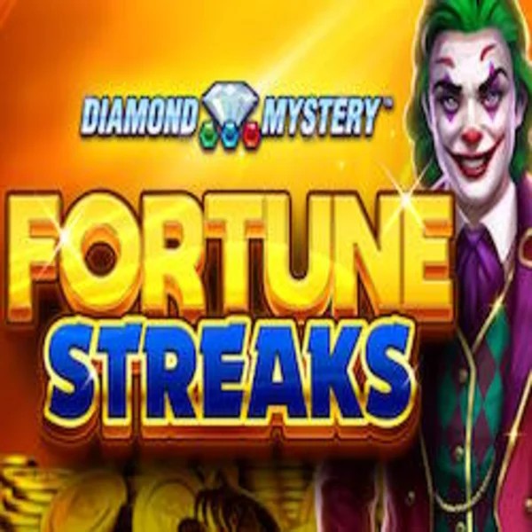 Diamond Mystery Fortune Streaks slot visual from Greentube available on ccrownplay.com