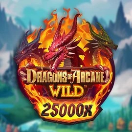 Dragons of Arcane Wild game by Foxium – logo hosted on CrownPlay Casino