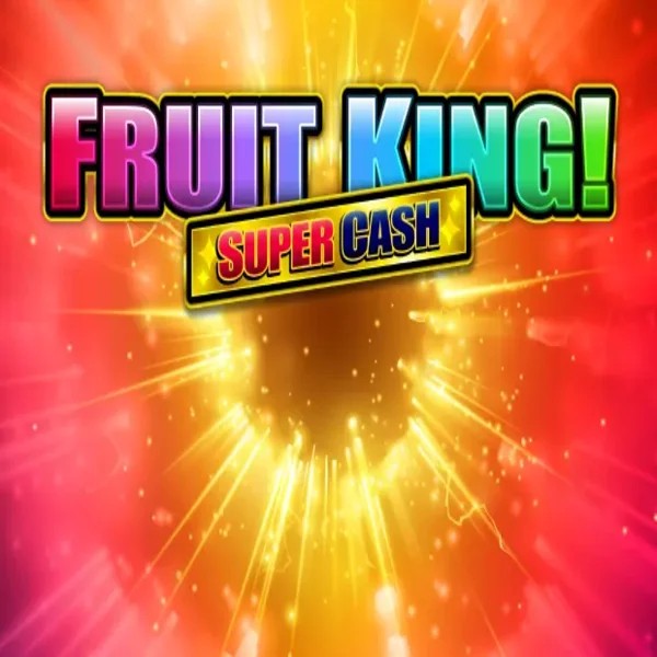 Slots logo of Fruit King Super Cash from Greentube at CrownPlay Casino