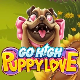 Official Slots logo: Go High Puppy Love by RubyPlay at CrownPlay Casino