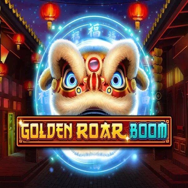 Golden Roar BOOM slot visual from Greentube available on ccrownplay.com