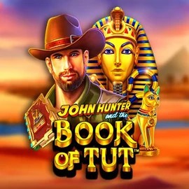 Official Slots logo: John Hunter and the Book of Tut by Pragmatic Play at CrownPlay Casino