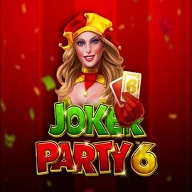 Joker Party 6 logo by Greentube at CrownPlay Casino