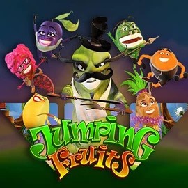 Jumping Fruits slot icon by Wazdan, available at CrownPlay Casino