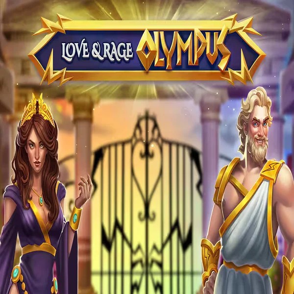 Official Slots logo: Love and Rage Olympus by Greentube at CrownPlay Casino