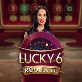 Lucky 6 Roulette logo by Pragmatic Play at CrownPlay Casino