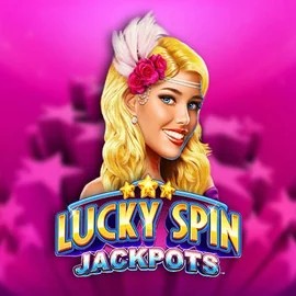 Lucky Spin Jackpots logo by Novomatic at CrownPlay Casino
