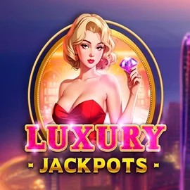 Jackpots logo of Luxury Jackpots from Triple Cherry at CrownPlay Casino
