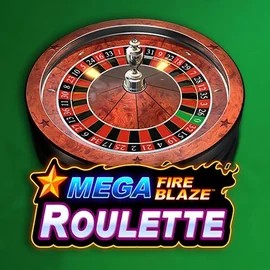 Mega Fire Blaze Roulette logo – Table Games by Playtech at CrownPlay Casino