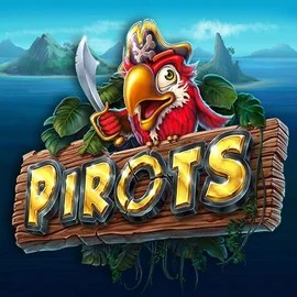 Slots logo of Pirots from ELK Studios at CrownPlay Casino