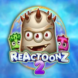 Reactoonz 2 game by Play'n GO – logo hosted on CrownPlay Casino