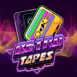 Retro Tapes online game logo by Push Gaming on ccrownplay.com