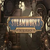 Steamworks The Workshop slot visual from Peter & Sons available on ccrownplay.com