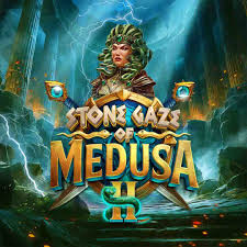 Stone Gaze of Medusa 2 online game logo by Stakelogic on ccrownplay.com