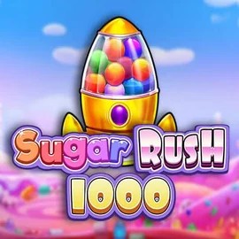 Sugar Rush 1000 logo by Pragmatic Play CrownPlay Casino